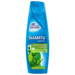 Шампунь Shamtu Глубокое очищение и свежесть с экстрактами трав 360 мл