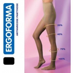 Колготки антиварикозные Ergoforma 1 класс компрессии 18-22 мм р. 5