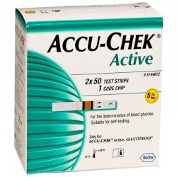 Тест-полоски, Accu-Chek (Акку-чек) №100 актив