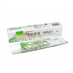 Крем Herbextra Чистое лицо против угревой сыпи и прыщей 30 г