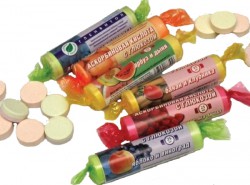 Аскорбиновая кислота с глюкозой Гленвитол крутка 10 шт. табл.