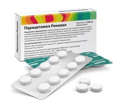 Парацетамол Реневал табл. 500 мг 40 шт.