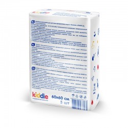 Пеленки впитывающие детские 5 шт. Kiddie Эконом р. 60смх60см