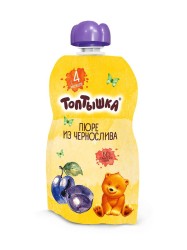 Пюре Топтышка чернослив с 4 мес 90 г