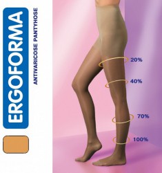 Колготки антиварикозные Ergoforma компрессия 15-18 мм р. 6