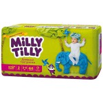 Подгузники, Milly Tilly (Милли Тилли) 3-6 кг 44 шт Мини 2 дневные