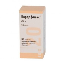 Кордафлекс табл. пролонг. п/о 20 мг 60 шт.
