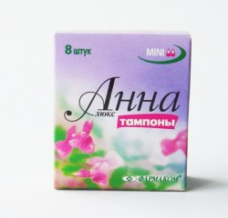 Тампоны Анна люкс мини 8 шт.