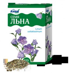 Льна семена сырье 100 г 1 шт.