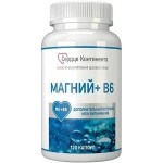 Комплекс Магний + В6, Сердце континента капсулы 530 мг 120 шт