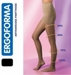 Колготки антиварикозные Ergoforma компрессия 15-18 мм р. 3