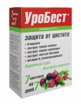 УроБест, порошок для приготовления раствора для приема внутрь 4.5 г 7 шт пакетики